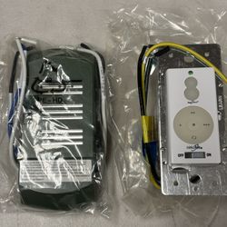 Ceiling Fan/Light Wall Switch Control