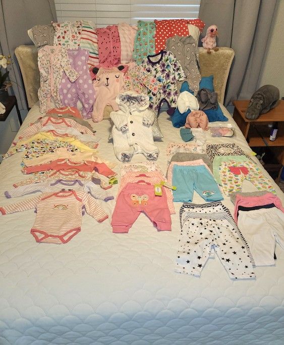 Baby Girls Clothes 0-3 mo