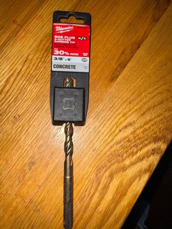 Milwaukee SDS Plus Concrete Drill Bit 3/8" x 6"