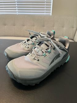 Sz 10 W Altra Trail Running Shoes Gray Teal
