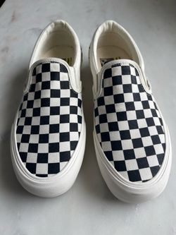 Vans Slip-On VR3 Black Marshmallow Checkerboard