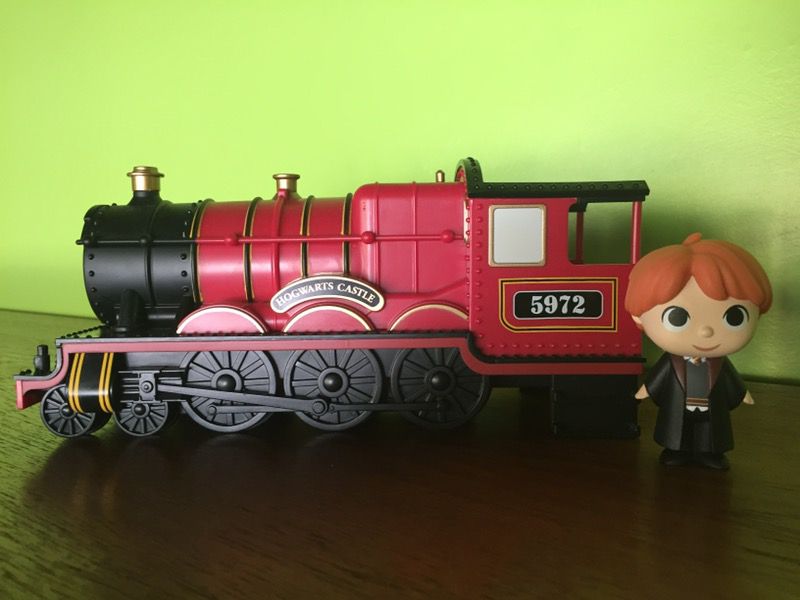 Hogwarts Express Train Ron Weasley Funko Pop Characters Figurines Harry Potter Toys Collectibles Decor