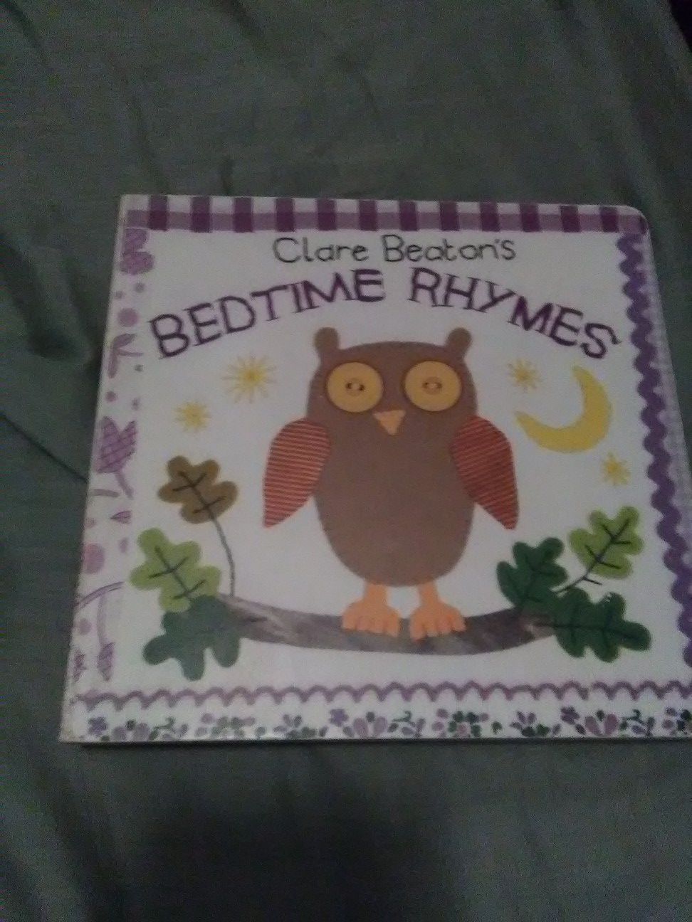 Nursery rhyme book