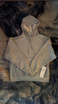 Alo Yoga Grey Pullover Hoodie – New with Tags