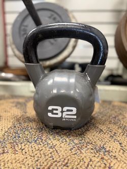 32 lb used kettle Bell ($1 per lb)