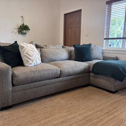 Beautiful Down Feathered Sectional Couch 