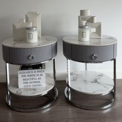 Brand New Set Of Two Nightstand/side Table