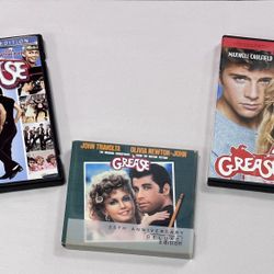 Grease DVD Bundle Classic Movies Lot Of 3 Great Condition!