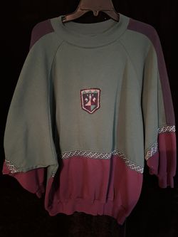VINTAGE 90s GOLF CREW NECK, SIZE XL