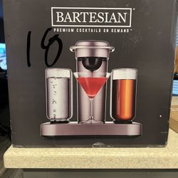 Brand New Bartesian Cocktail Maker