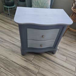 Beautifully Refinished Solid Wood Nightstand 