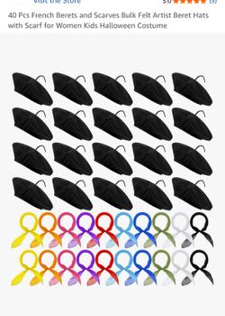 French Berets and Scarves