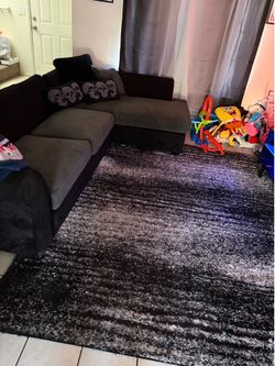 Couch and Rug