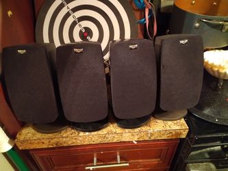 4 Klipsch Surround Sound Speakers