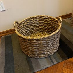 Huge Wicker Round Basket