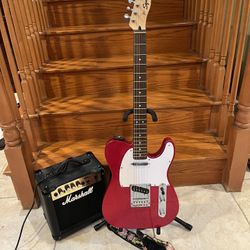 Squier Limited Edition Telecaster W/ Marshall Amp