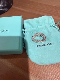 Tiffany & Co. Silver Mesh Band Ring