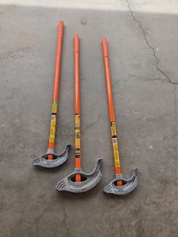 Two half inch and one 3/4 EMT benders