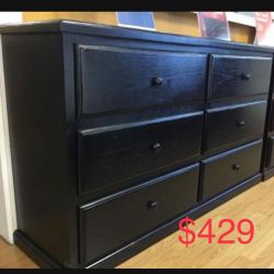 6 Drawer Dresser Pinewoood