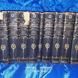 The Library of Entertainment, Complete 13 Volume Set, 1918, Hardcover