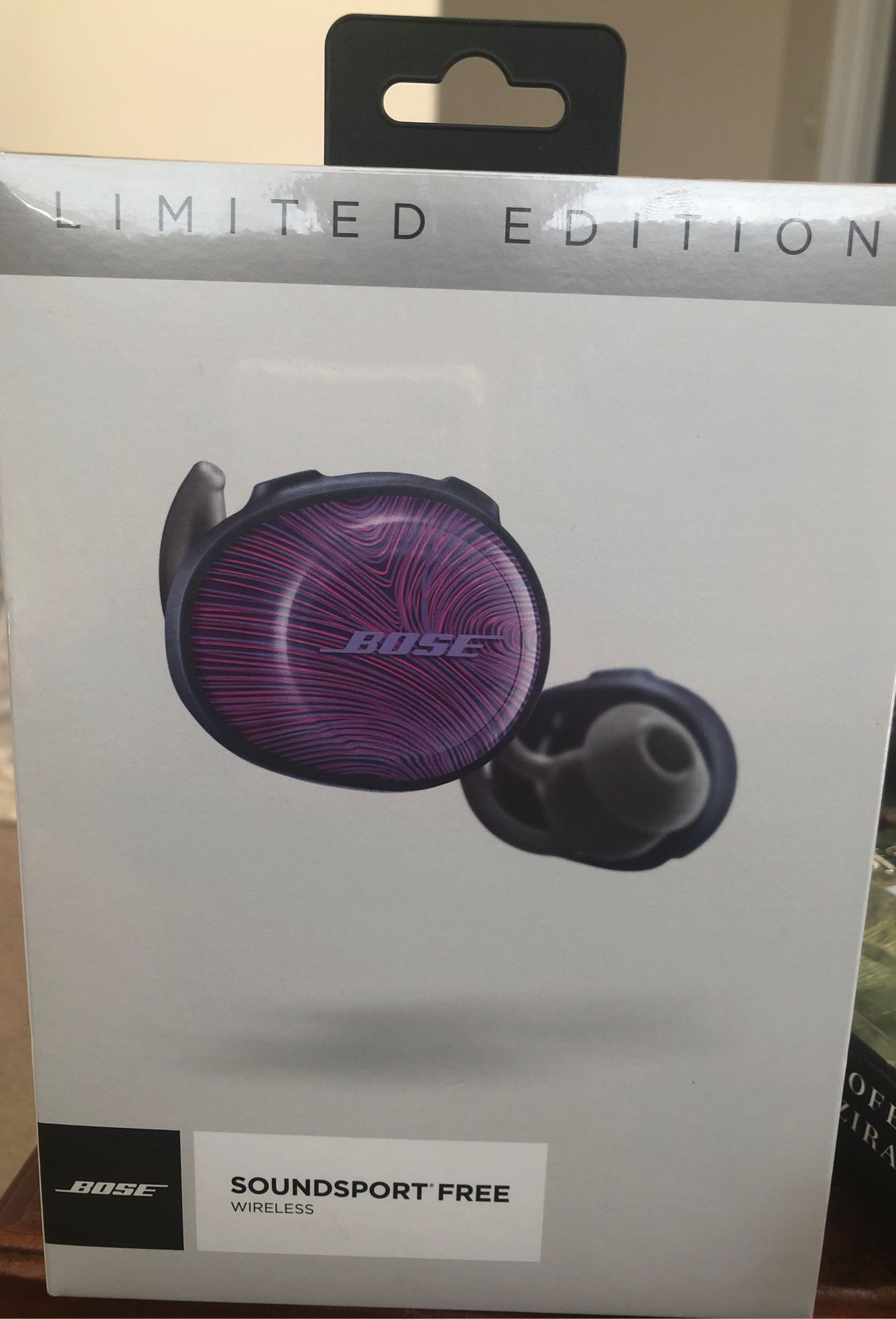 Bose , earbuds, sound sport free wireless, brand new, still in the box sealed