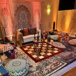 Moroccan henna Setup 