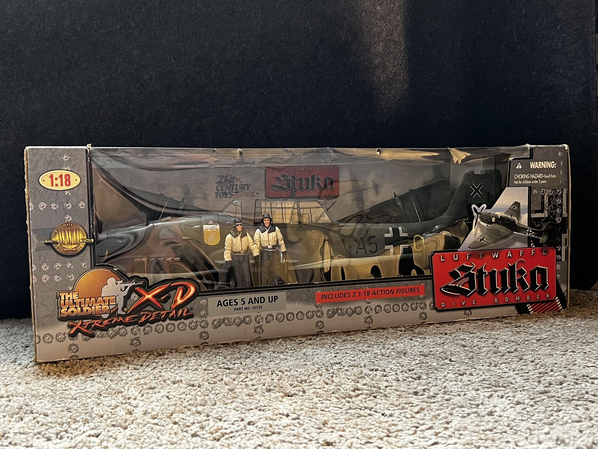 The Ultimate Soldier X-D Luftwaffe Stuka Dive Bomber 1/18 Scale 2001