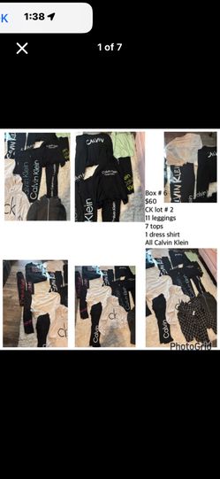 Calvin Klein/Guess Clothing Lot 