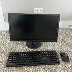 MONITOR KEYBOARD AND MOUSE 