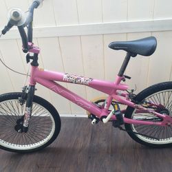 20" Pretty In Pink Bmx Bike 