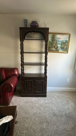 Bennington Pine Collector Cabinet 