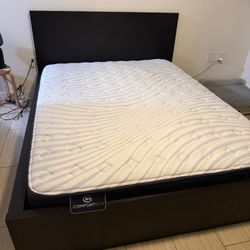 Serta Mattress iComfort ECO Extra Firm Queen With IKEA Bed Frame 