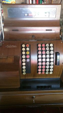Antique National Cash Register