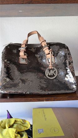 Michael Kors Sequin Satchel Handbag