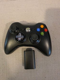 Xbox 360 Wireless Controller - New Battery  Holder Tested And Working