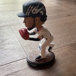 Miami Marlins Autographed Henderson Alvarez Bobblehead