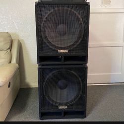 YAMAHA BASS SPEAKERS 