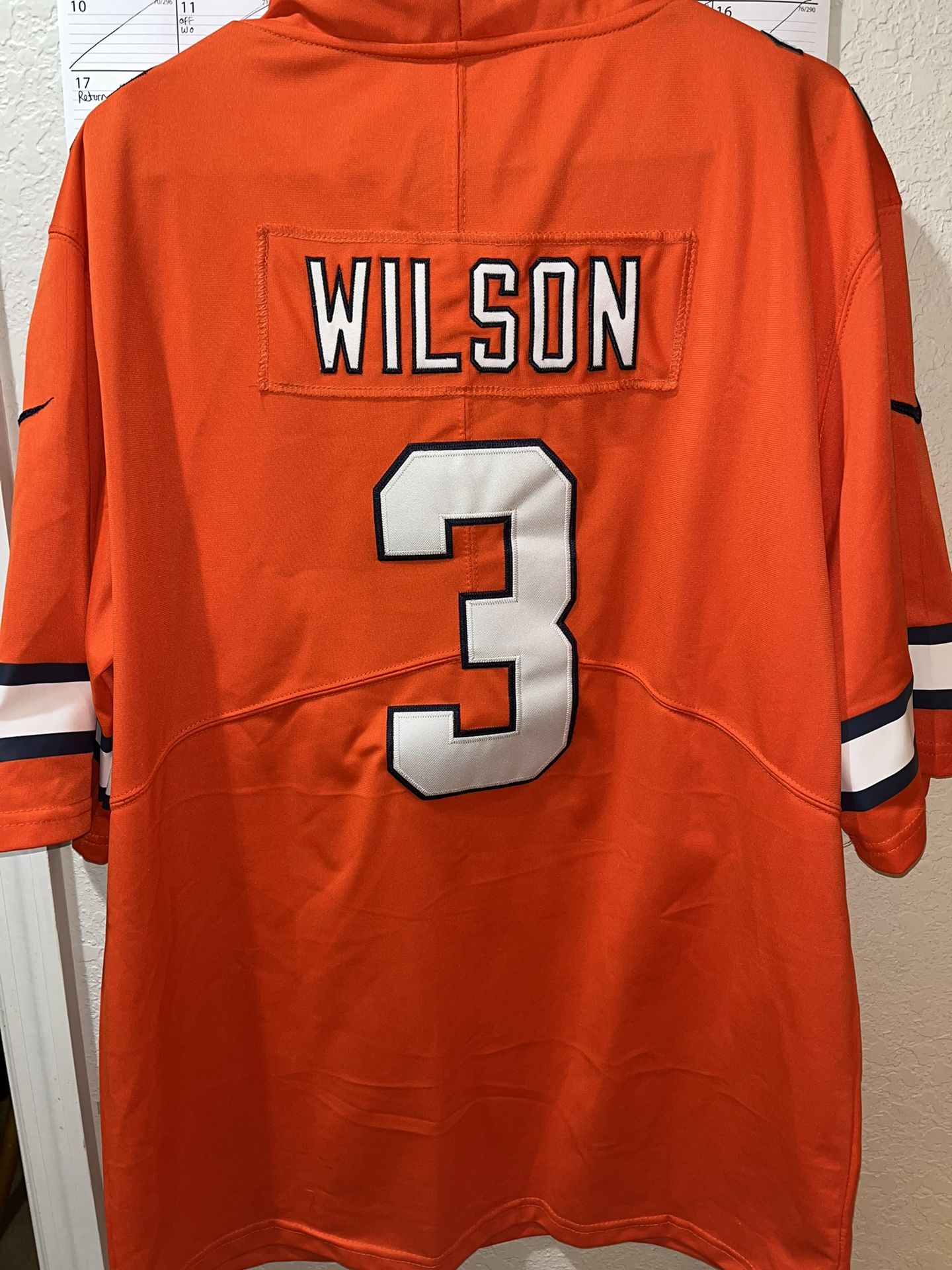 Russell Wilson Jersey Size Large 