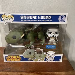 Funko Pop! Vinyl: Star Wars - Sandtrooper Dewback 2 Pack - Walmart (Exclusive)