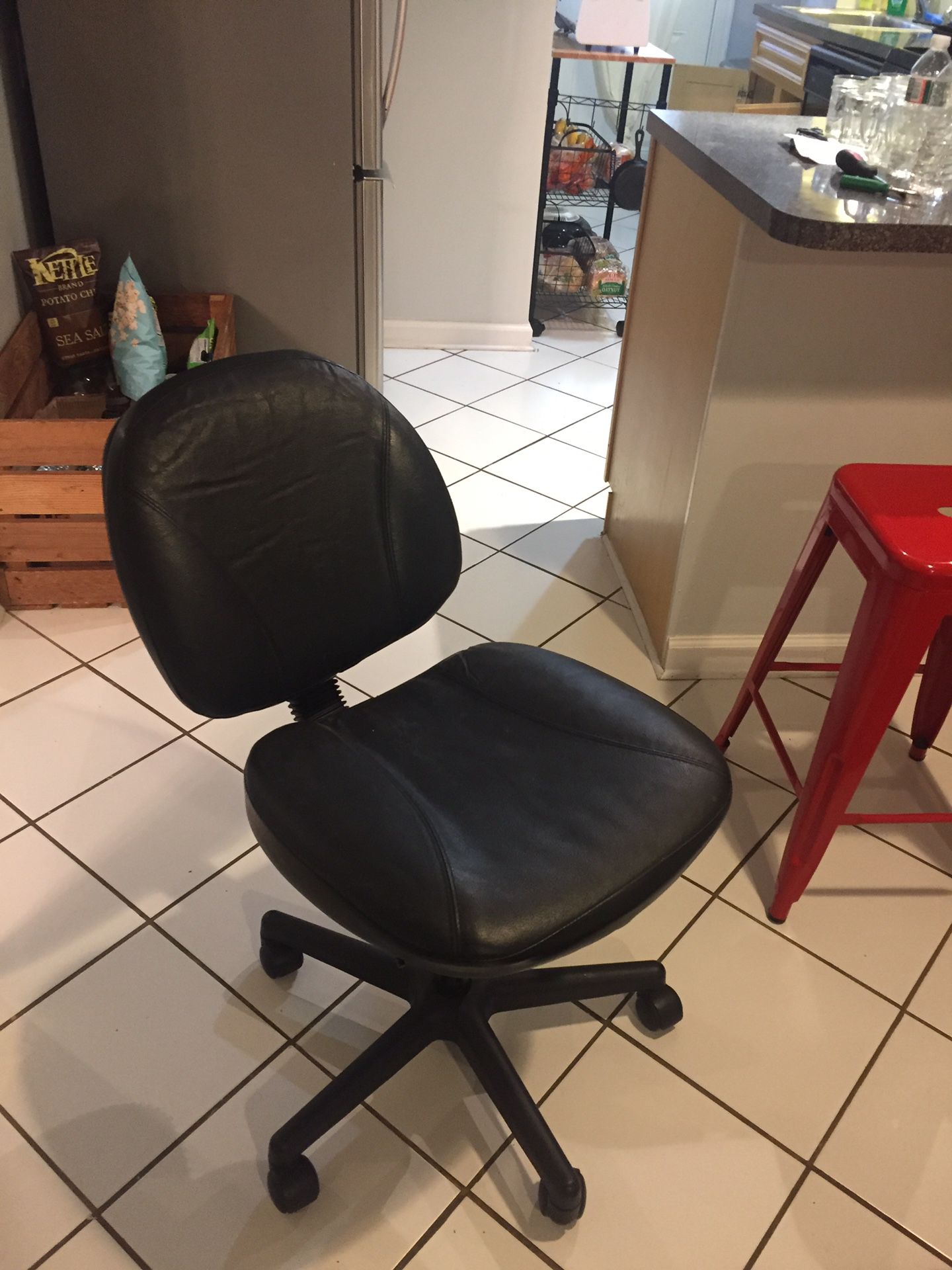 Free tack board /Desk chair and laptop table