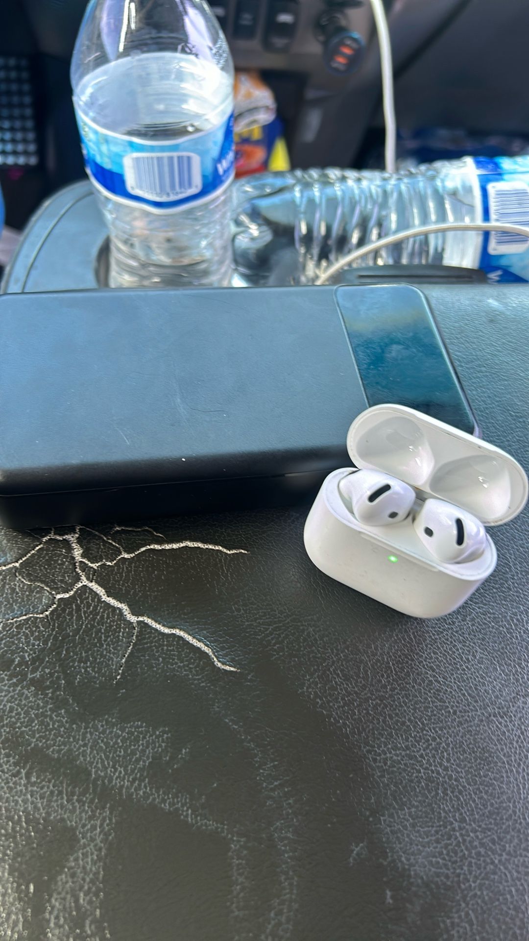 Air Pods 4 And Portable Charger Bundle 