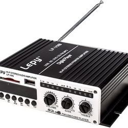 Lepy LP-V9S Hi-Fi Stereo Power Digital Amplifier with USB SD DVD CD FM MP3