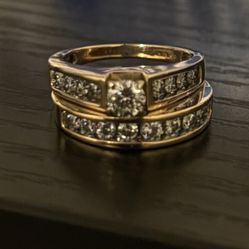 Women's Wedding Band Set