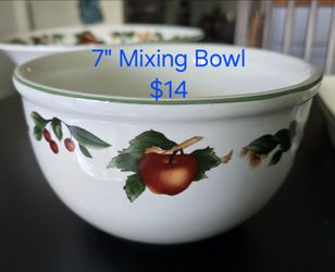 Vintage Cades Cove Apples and Blossoms Mixing Bowl