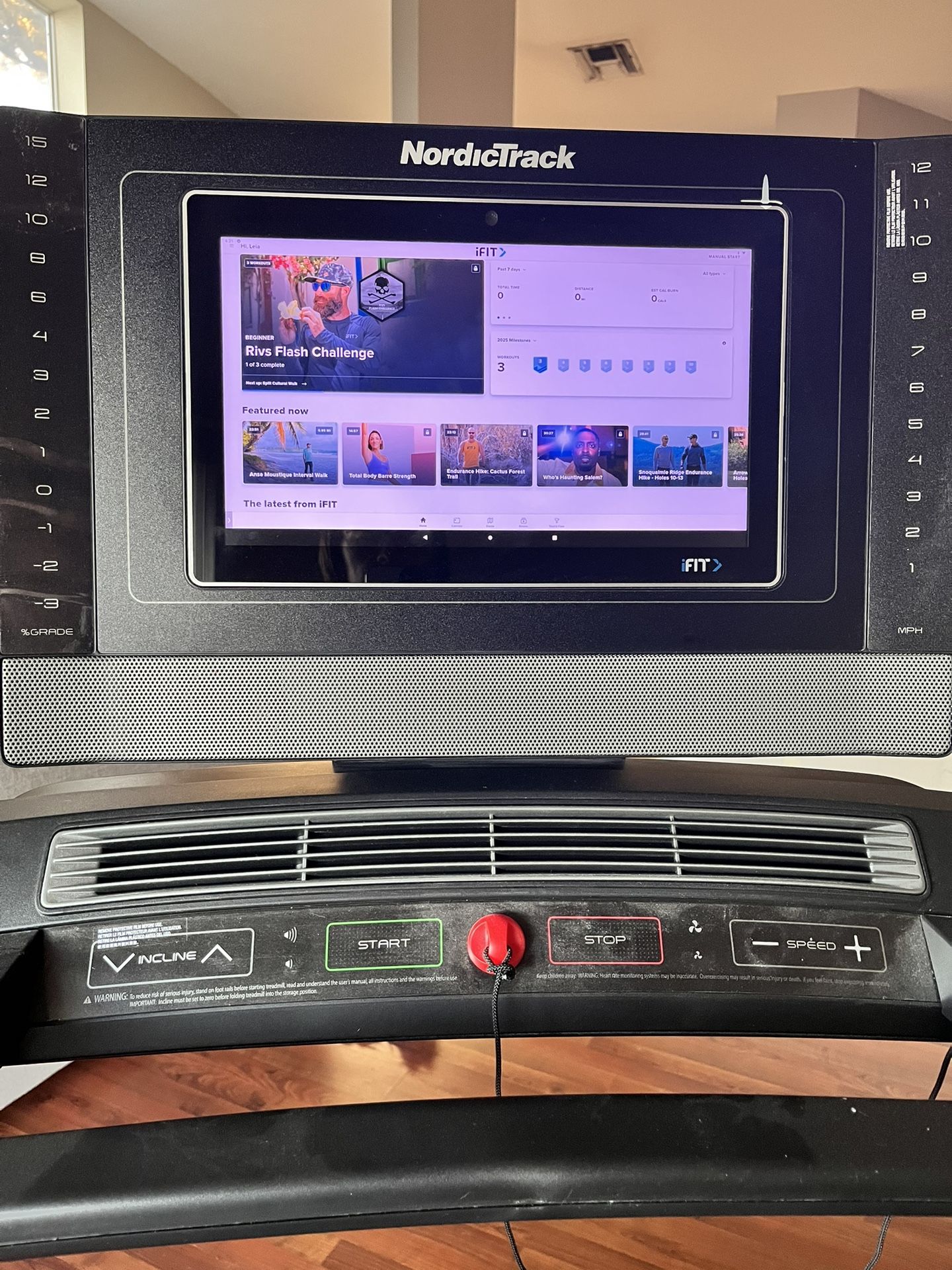 Nordic Track 1750 Treadmill