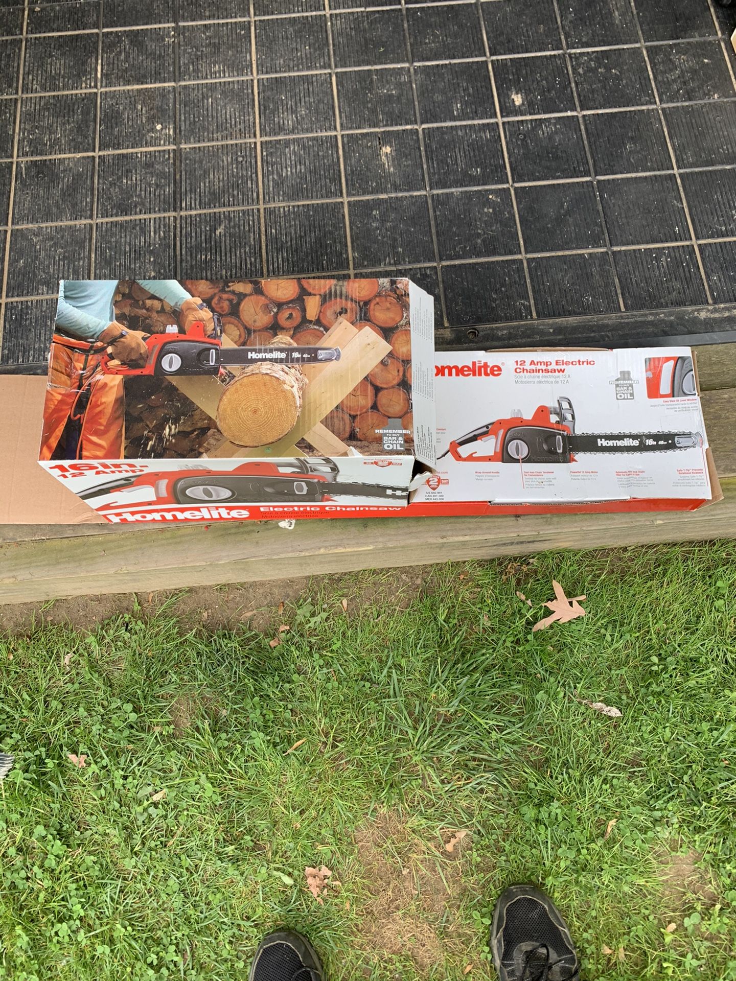 Electric 16in Homelite Chainsaw
