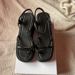 Madden Girl Y2K Platform Wedge Sandals 