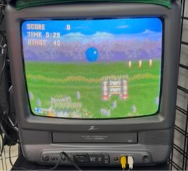 13 inch zenith crt tv vcr combo