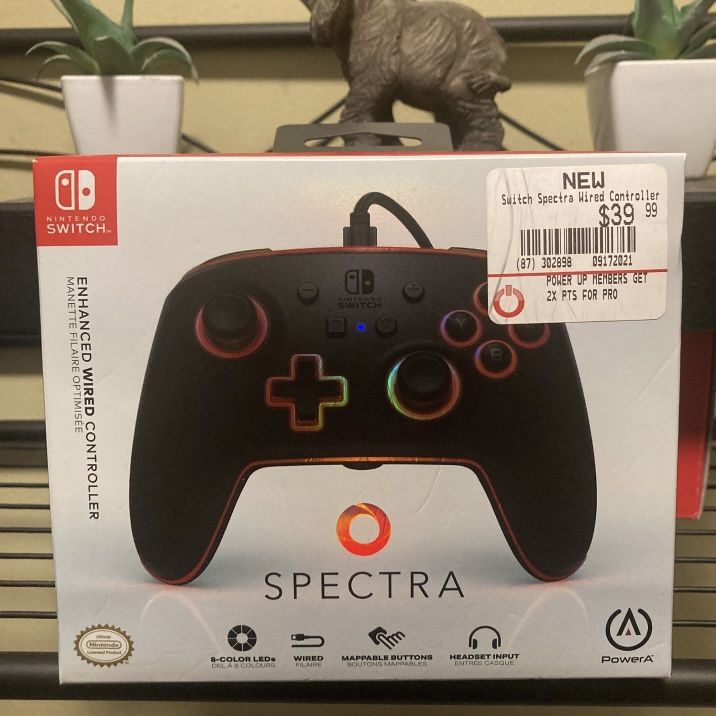 Nintendo Switch Spectra Wired Controller {NEW}