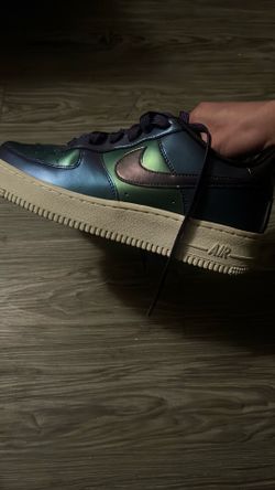 Nike Air Force 1 Low LV8 GS Purple Neptune Green